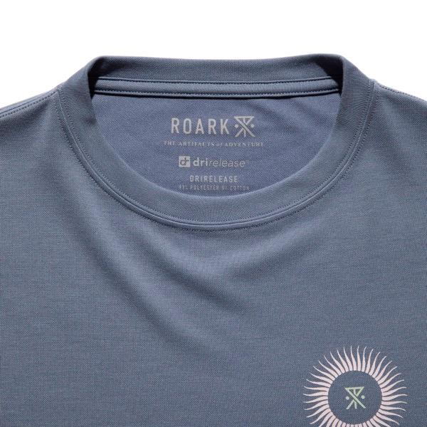 【セール30%OFF】ROARK/ロアーク "SONS OF THE SUN" Dri-Release TEE/Tシャツ【FOLKSTONE BLUE】RTJDR1121-FLB | ROARK REVIVAL | 02