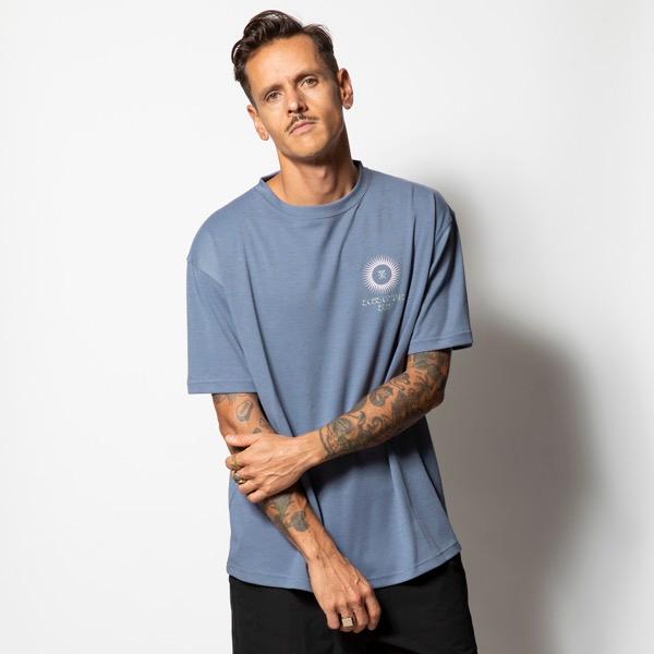 【セール30%OFF】ROARK/ロアーク "SONS OF THE SUN" Dri-Release TEE/Tシャツ【FOLKSTONE BLUE】RTJDR1121-FLB | ROARK REVIVAL | 08