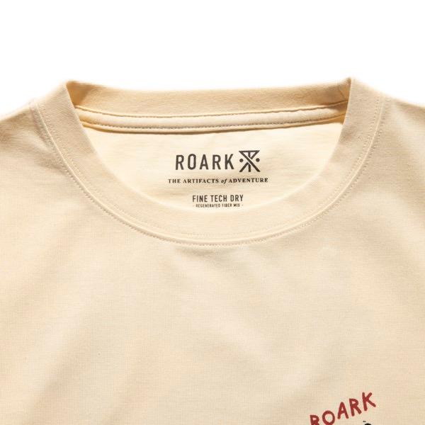 【セール30%OFF】ROARK/ロアーク "SWOOPY BOYS" FINE TECH DRY TEE/Tシャツ【NATURAL】RTJF1102-NAT | ROARK REVIVAL | 06