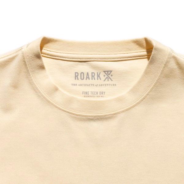 ROARK/ロアーク "NATURE" FINE TECH DRY TEE/Tシャツ【NATURAL】RTJF1202-NAT | ROARK REVIVAL | 02