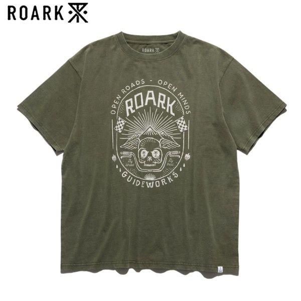 【セール30%OFF】ROARK/ロアーク "GUIDEWORKS" SS TEE/Tシャツ【ARMY】RTJM1100-ARM | ROARK REVIVAL