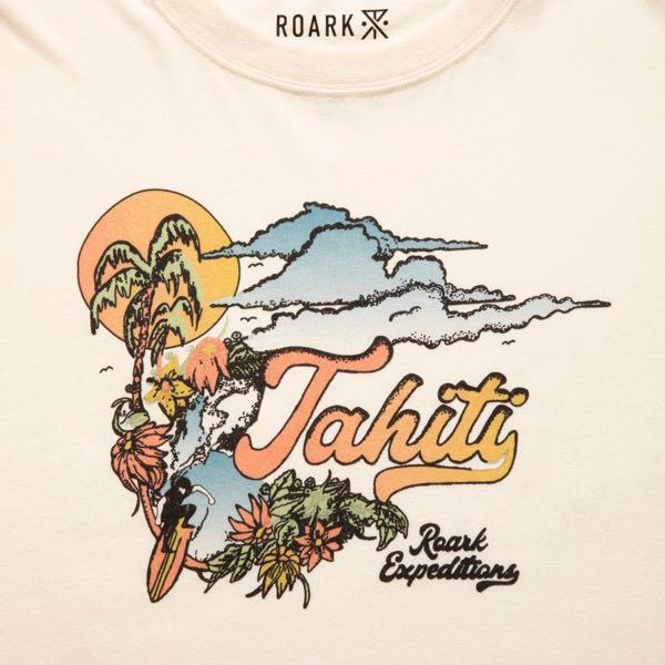 【セール40%OFF】ROARK/ロアーク "TAHITIAN DREAM" TEE/Tシャツ・NATURAL |  | 03