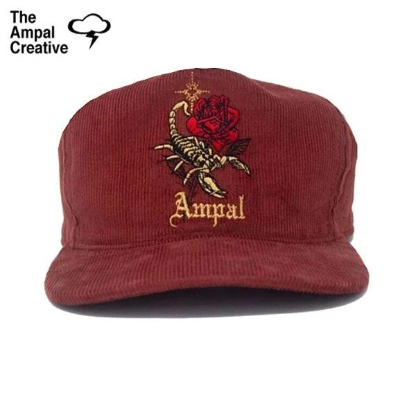 「MADE IN USA」THE AMPAL CREATIVE/ザ・アンパル・クリエイティブ SCORPIO CORD Strapback S201 | The Ampal Creative