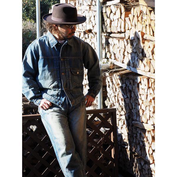 STRASSBURGER&Co./ストラスバーガー 12.5oz SALLY FOX SELVEDGE 1st DENIM JACKET WWII/セルビッチ1stデニムジャケット SB-SF-305PMの画像