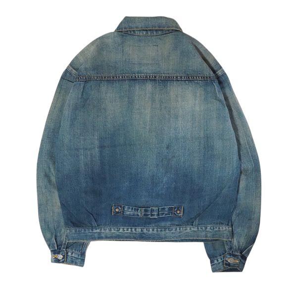 STRASSBURGER&Co./ストラスバーガー 12.5oz SALLY FOX SELVEDGE 1st DENIM JACKET WWII/セルビッチ1stデニムジャケット SB-SF-305PMの画像