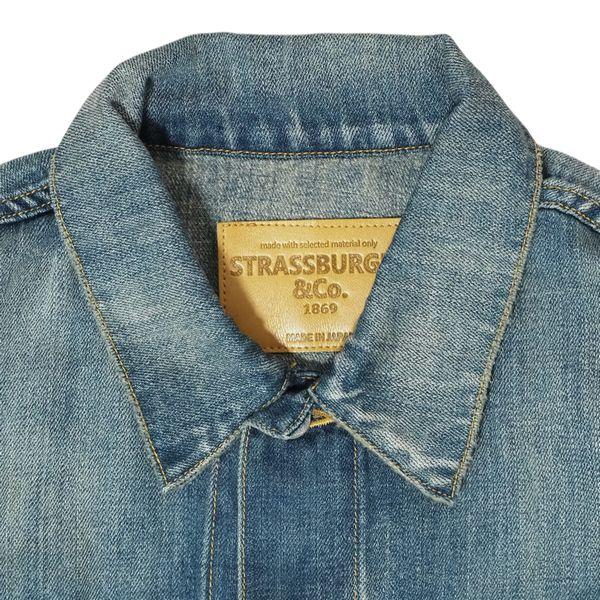 STRASSBURGER&Co./ストラスバーガー 12.5oz SALLY FOX SELVEDGE 1st DENIM JACKET WWII/セルビッチ1stデニムジャケット SB-SF-305PMの画像
