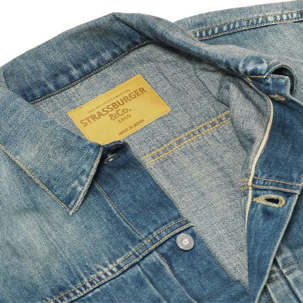 STRASSBURGER&Co./ストラスバーガー 12.5oz SALLY FOX SELVEDGE 1st DENIM JACKET WWII/セルビッチ1stデニムジャケット SB-SF-305PMの画像
