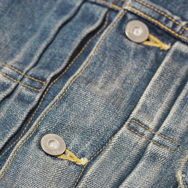 STRASSBURGER&Co./ストラスバーガー 12.5oz SALLY FOX SELVEDGE 1st DENIM JACKET WWII/セルビッチ1stデニムジャケット SB-SF-305PMの画像