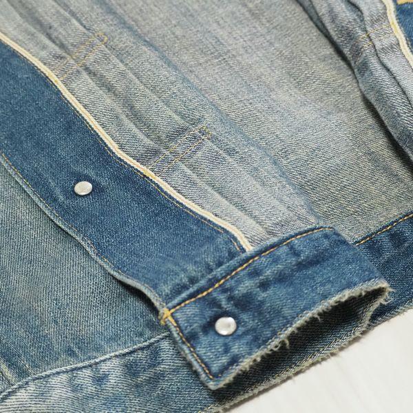 STRASSBURGER&Co./ストラスバーガー 12.5oz SALLY FOX SELVEDGE 1st DENIM JACKET WWII/セルビッチ1stデニムジャケット SB-SF-305PMの画像