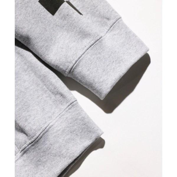 STP/エスティーピー CHECKER LOGO ZIP-UP HOODIE/ジップアップ