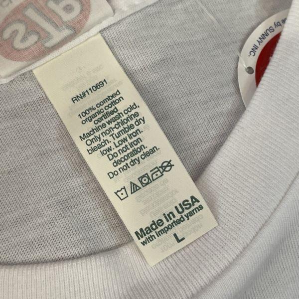 【セール30%OFF】STP/エスティーピー US MADE RETRO LOGO LS TEE/ロングスリーブTシャツ・WHITE |  | 02