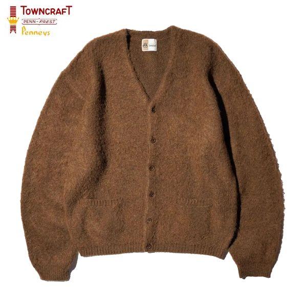 TOWNCRAFT（タウンクラフト） MOHAIR SHAGGY CARDIGAN/カーディガン