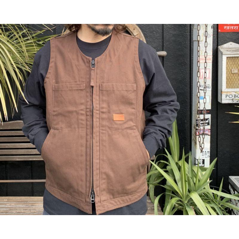 UNCROWD/アンクラウド CANVAS RIDE VEST/ライドベスト UC-107-022