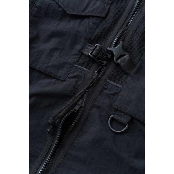 UNCROWD/アンクラウド MESH VEST/メッシュベスト 2302・BLACK 5cm MESH