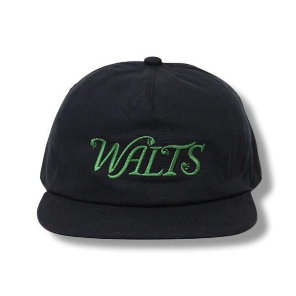 WALT'S BAR/ワルツ・バー WALTS LOGO TWILL CAP【BLACK】 |  | 01