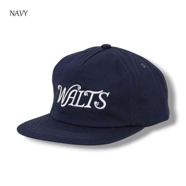 WALT'S BAR/ワルツ・バー WALTS LOGO TWILL CAP・3color |  | 02
