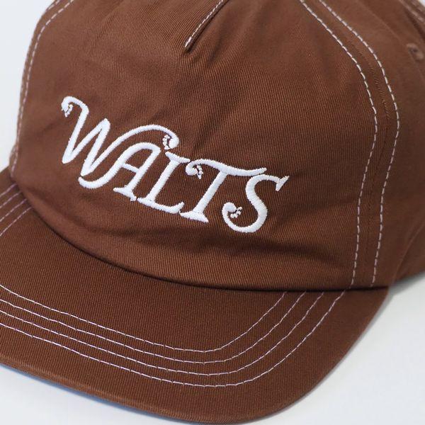 WALT'S BAR/ワルツ・バー WALTS LOGO WHITE STITCH CAP・5color |  | 12