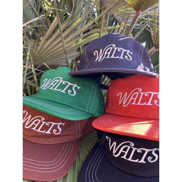 WALT'S BAR/ワルツ・バー WALTS LOGO WHITE STITCH CAP・5color |  | 15