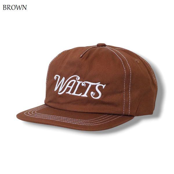 WALT'S BAR/ワルツ・バー WALTS LOGO WHITE STITCH CAP・5color |  | 03