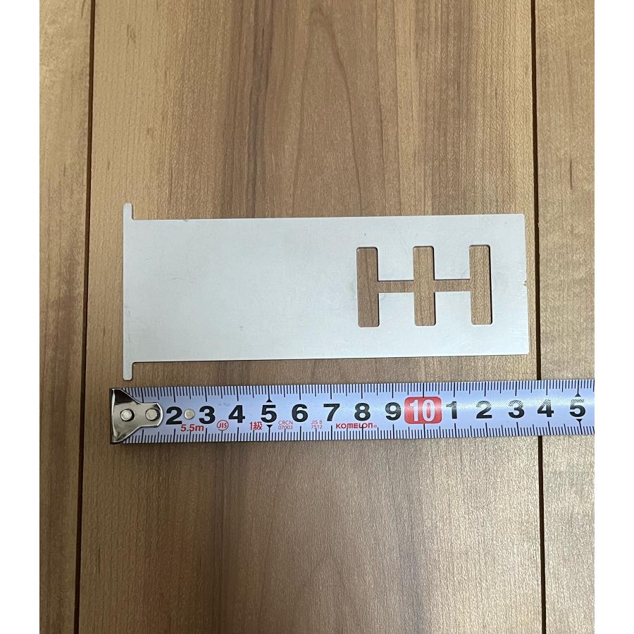 スノーピーク フラットバーナー用 アシナガプレート 器具栓延長