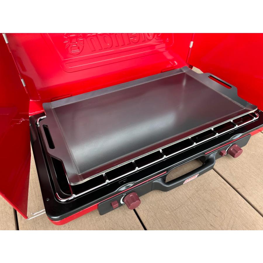 コールマン パワーハウス LP ツーバーナーストーブ2 対応 グリルプレート 板厚4.5mm (260) |  | 01