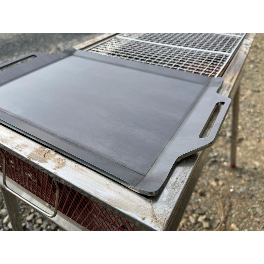 (308) 240mm×370mm 極厚鉄板 コールマンクールスパイダープロL 対応 (板厚6.0mm) |  | 01