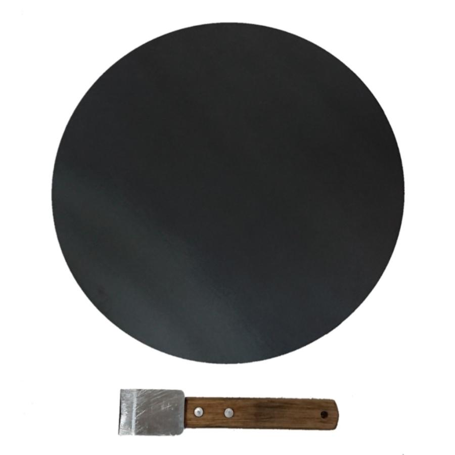 クレープ 丸形 極厚鉄板 300mm 30cm ＢＢＱ バーベキュー(32) | 