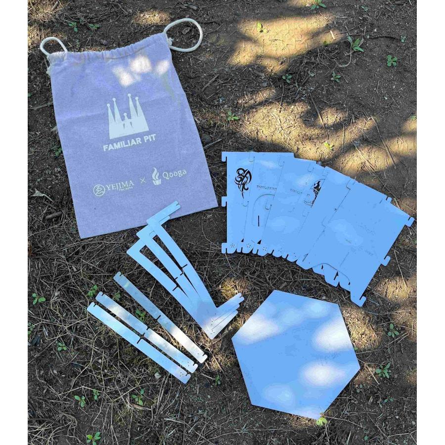 焚き火台 コンロ 組立て式 ランタンカバー おしゃれ 軽量 コンパクト 蝶々柄 |  | 04