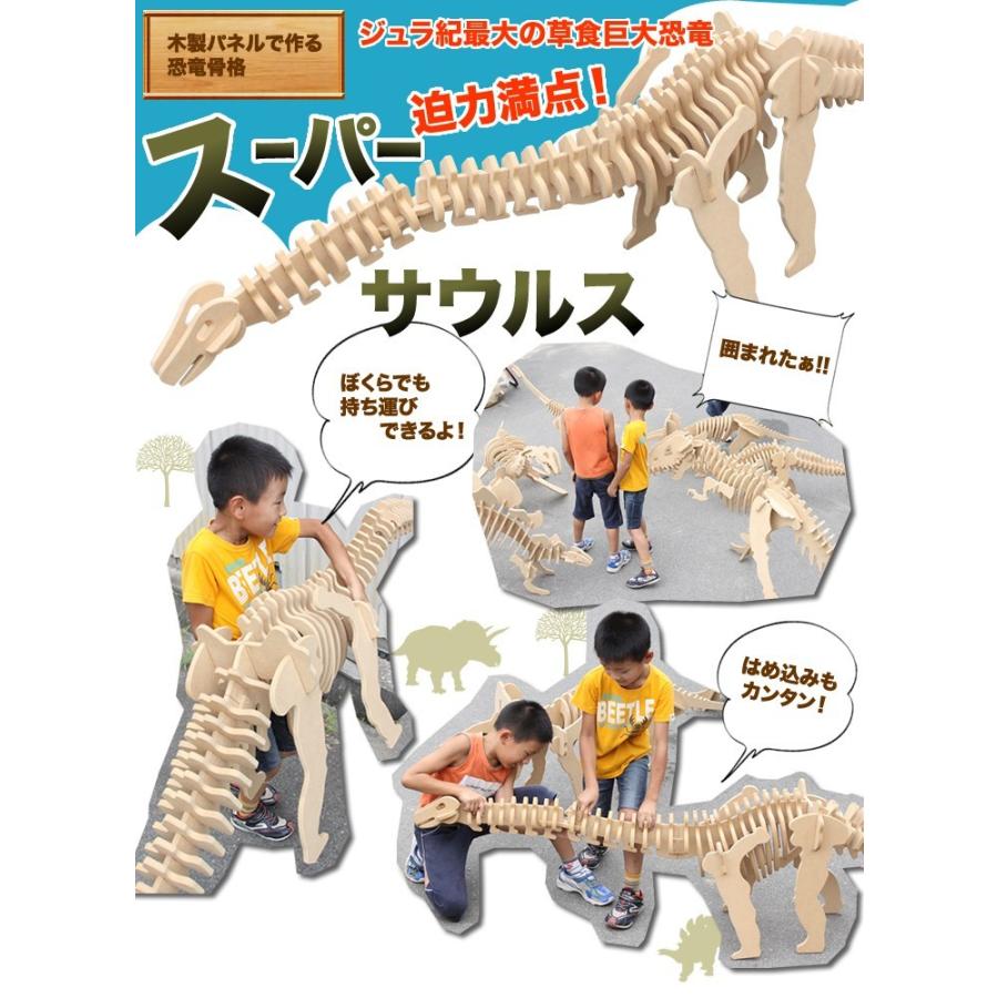 巨大恐竜！スーパーザウルス（骨格模型キット） |  | 02