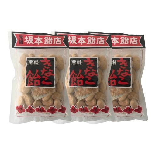 坂本芋飴本舗 きなこ飴（バラ）120g3袋 日時指定代引き等不可