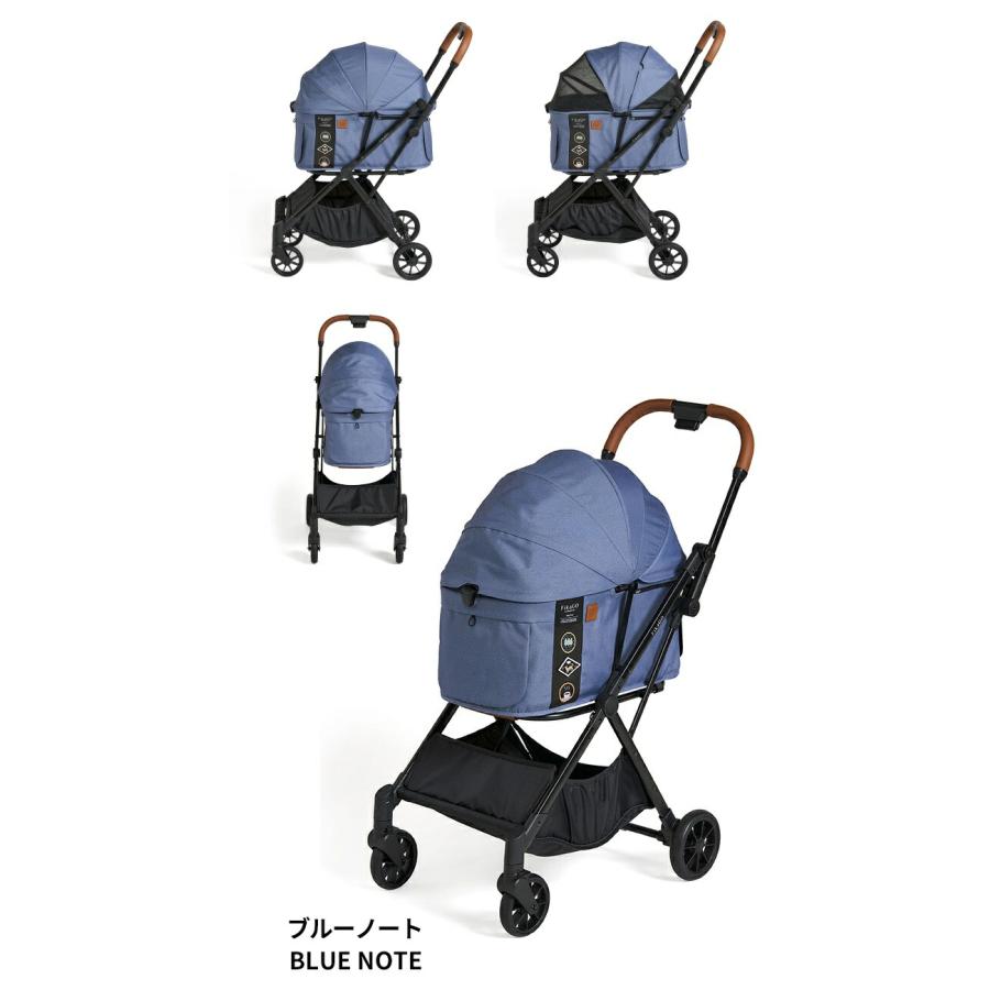 自動収納 FikaGO FREE TO 2 ペットカート耐荷重20kg 自動折りたたみ 1秒オートクローズ ワンタッチ ペットキャリー 小型犬 577407