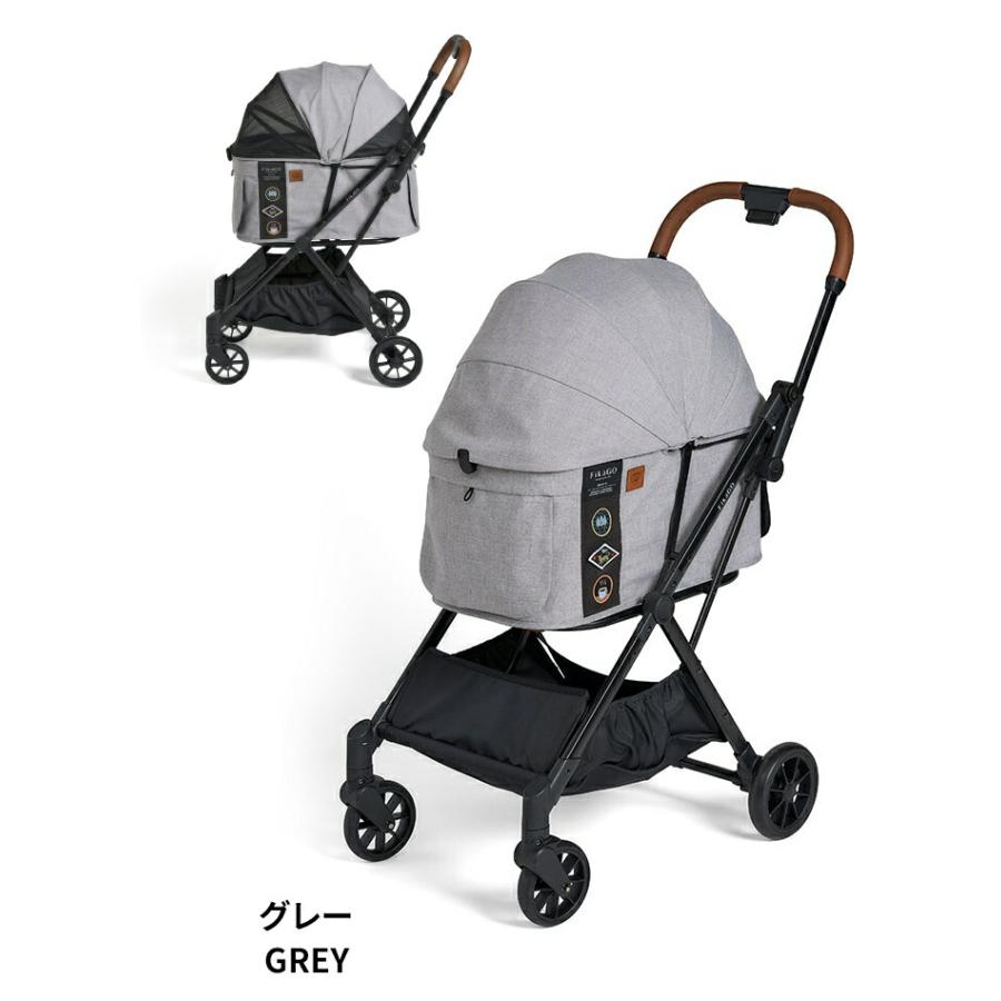 compet 自動収納 FikaGO FREE TO 2 ペットカート耐荷重20kg 自動