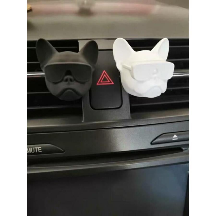 フレンチブルドッグ　アロマ　ディフューザー フレンチブルドッグ 雑貨 動物 グッズ アロマストーン 素焼き