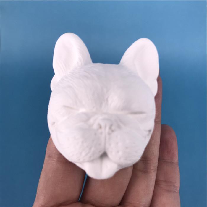 フレンチブルドッグ 雑貨 動物 グッズ アロマストーン 素焼き