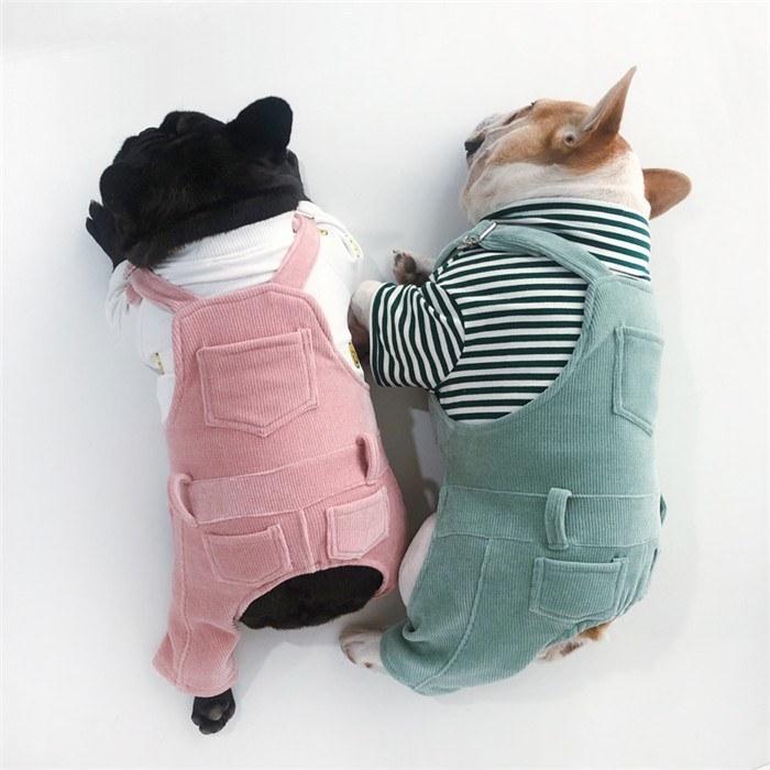 犬 服 フレンチブルドッグ サロペット 犬服 ドッグウェア いぬ