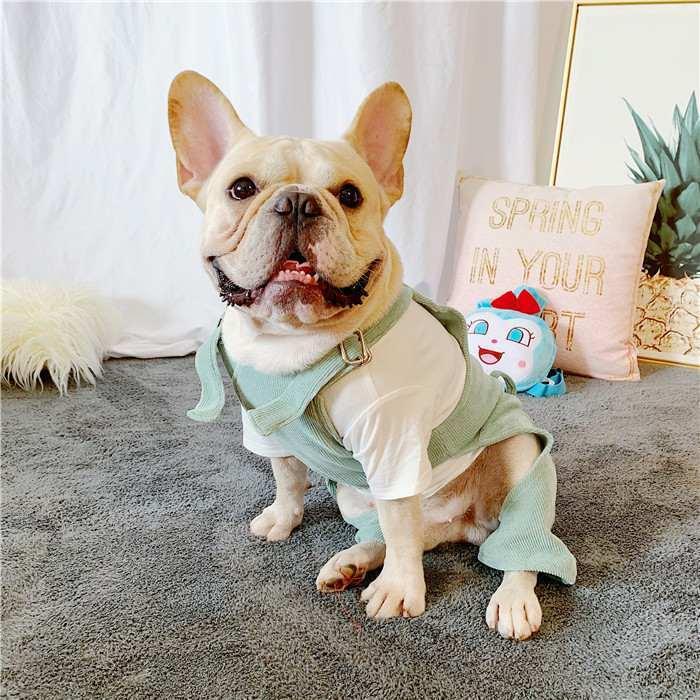 犬 服 フレンチブルドッグ サロペット 犬服 ドッグウェア いぬ