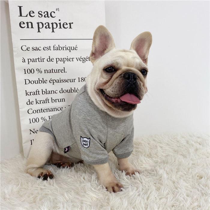 ランキング1位 新色追加 犬服 スウェットTシャツ フレンチブルドッグ