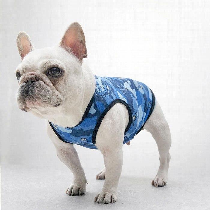 犬服 2点 フレンチブルドッグ 犬 服 夏 タンクトップ フレブルピンク フラミンゴ フレンチブルドッグ