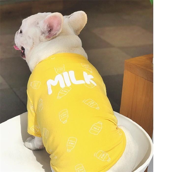 売り尽くし 犬 服 フレンチブルドッグ フレブル 中型犬 牛乳瓶 半袖T