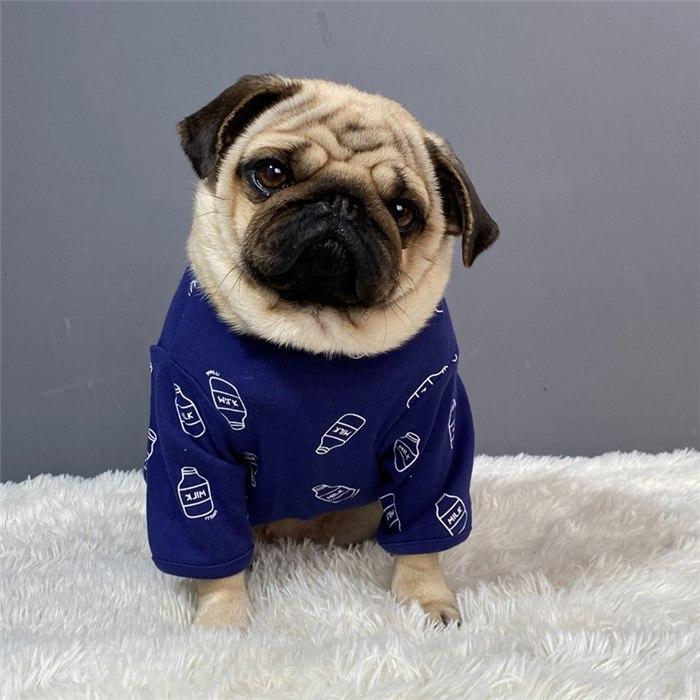 売り尽くし 犬 服 フレンチブルドッグ フレブル 中型犬 牛乳瓶 半袖T