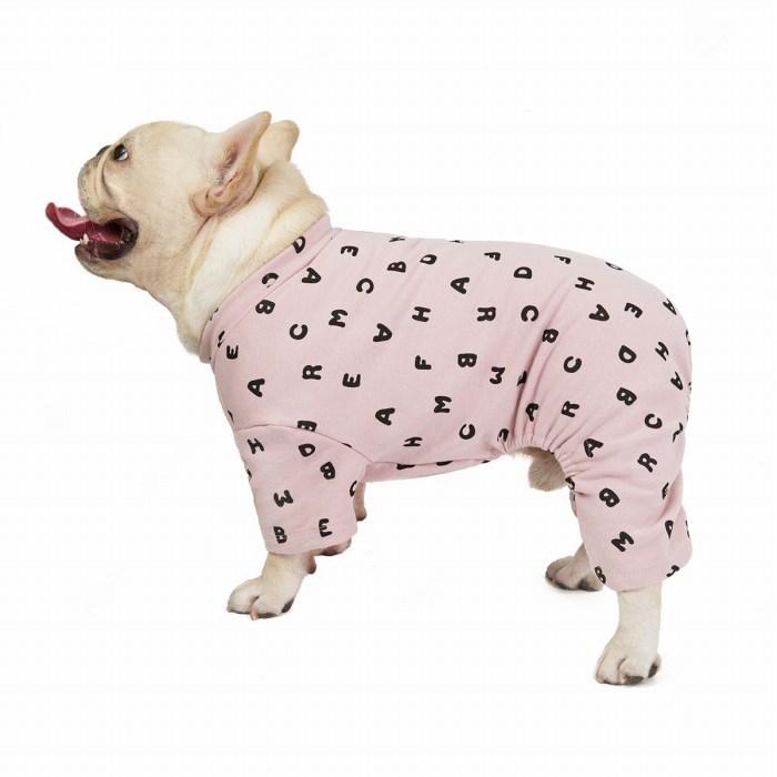 犬 服 フレンチブルドッグ オールインワン ロンパース パジャマ つなぎ