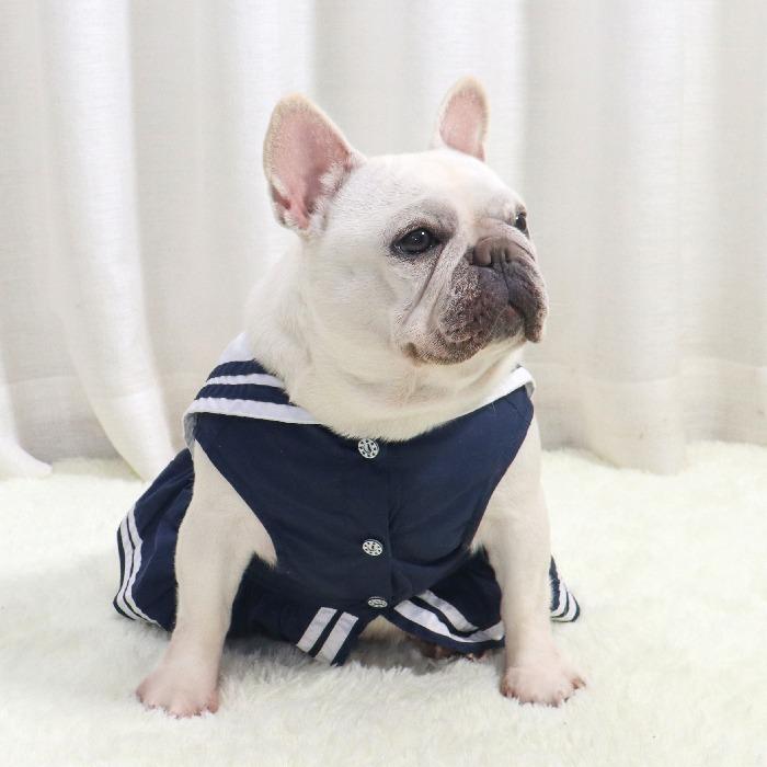 犬服 春 夏 ワンピース フレンチブルドッグ 服 中型犬 小型犬 フレブル