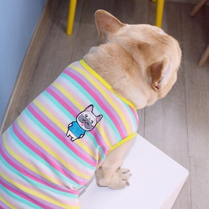 犬 春 夏服 中型犬 フレンチブルドッグ フレブル タンクトップ