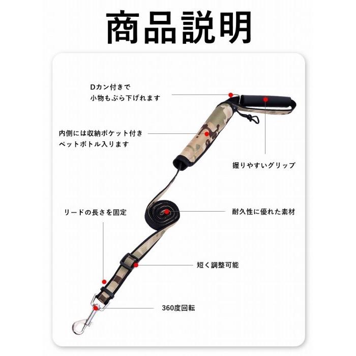 小物入れ付き リード うんち袋 ウンチ袋 マナーポーチ 携帯用 避難用