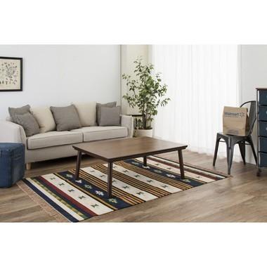 東谷 フラットヒーターコタツ KT-303 W105×D75×H38 ブラウン