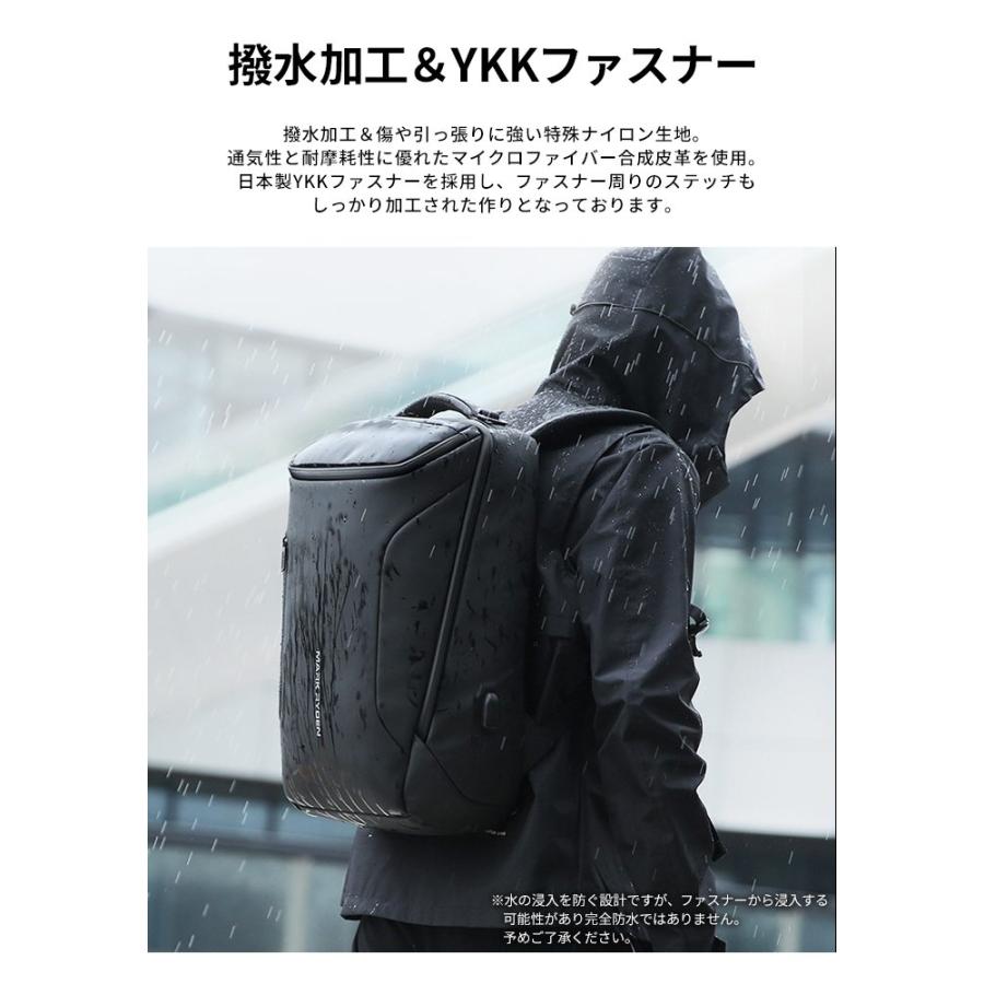 MARK RYDEN マークライデン 大容量リュック ビジネス バックパック 30L