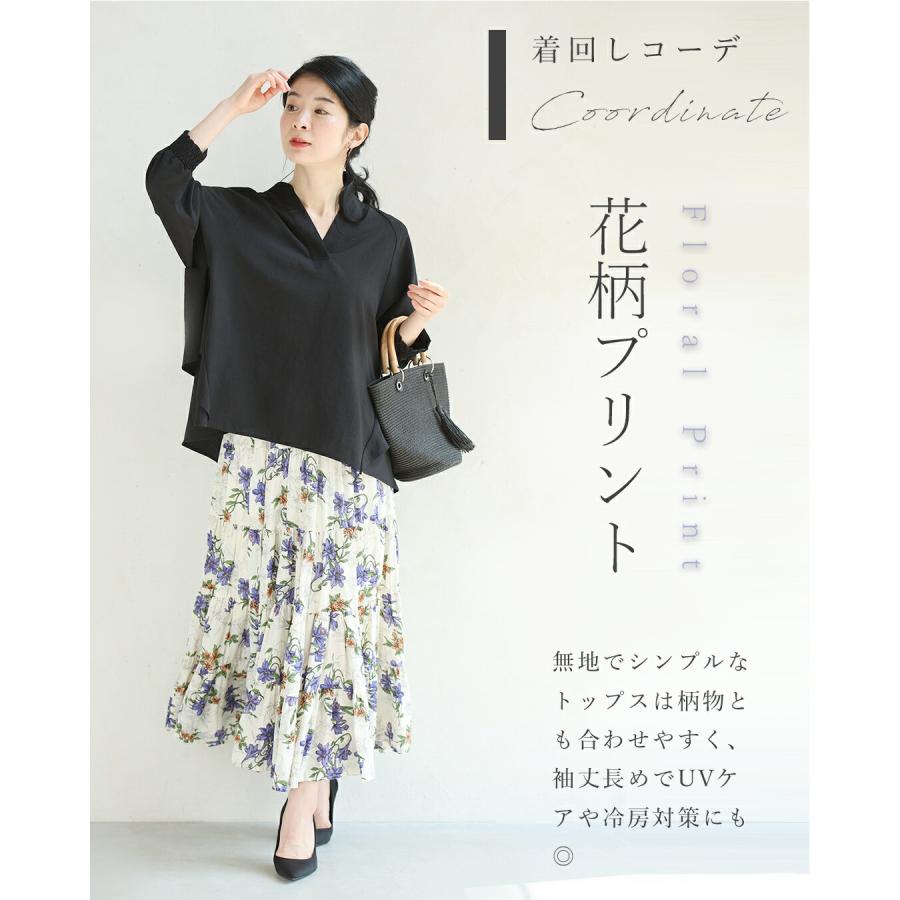 SからM対応 シワになりにくい 快適リネン見えブラウス : CAWAII - 通販