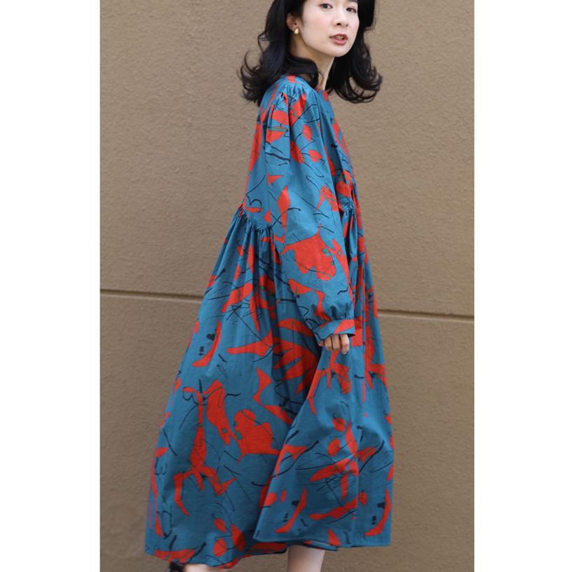 y様　美品　ケイミー　琉球紅型　藍 和柄 切替シェルワンピース　ジャージー ストレッチジャージー】古典琉球紅型 黒 ヴィーナスワンピース– kay me