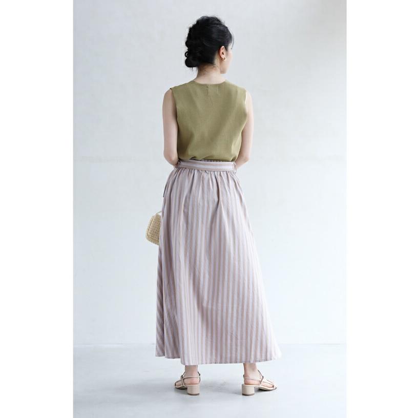 美品 Dior ディオール ストライプ スカート ジップ ベルト プリーツ 美品 Dior ディオール ストライプ スカート ジップ ベルト プリーツ