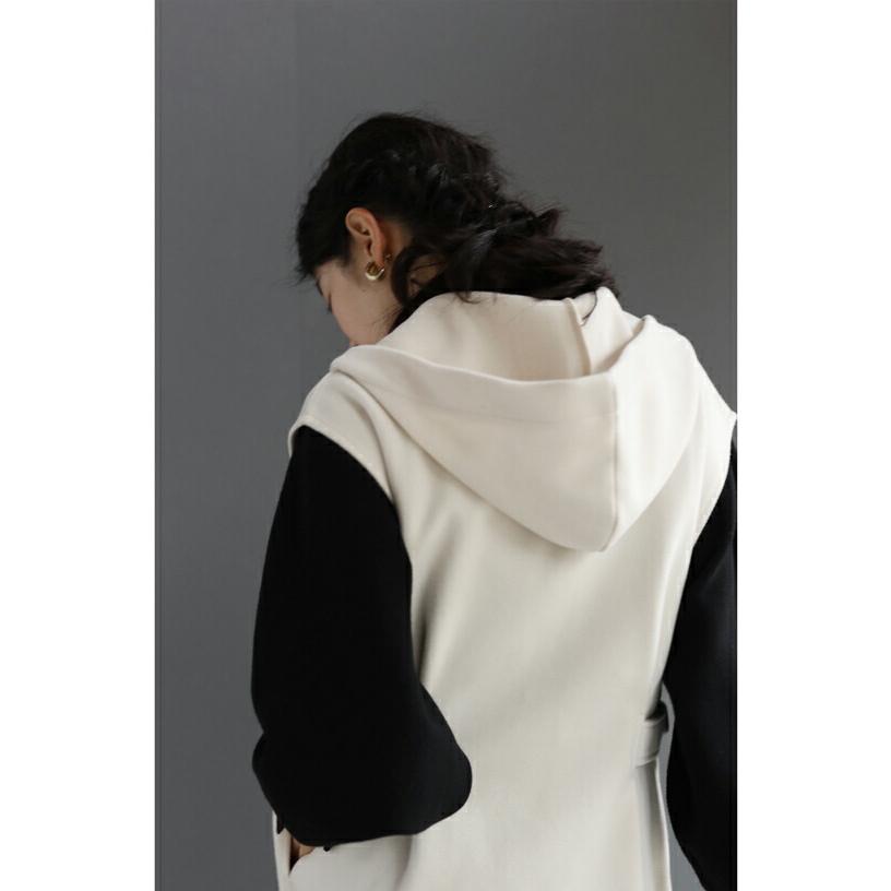 cawaii SからL対応 サイドベルテッドデザインのロングジレベスト